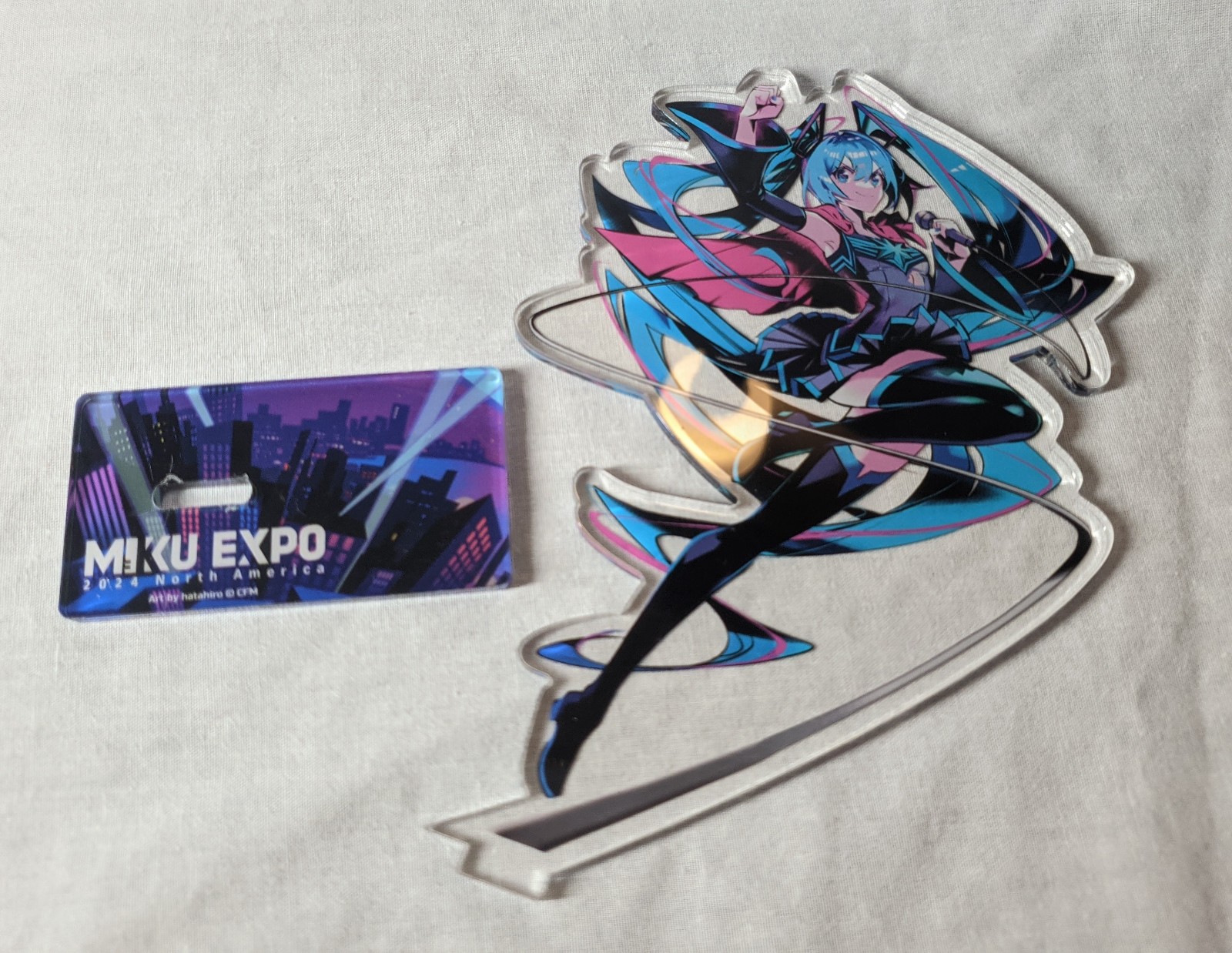 Hatsune Miku Miku Expo 2024 Exclusive Acrylic Stand Limited HTF Rare (READ)