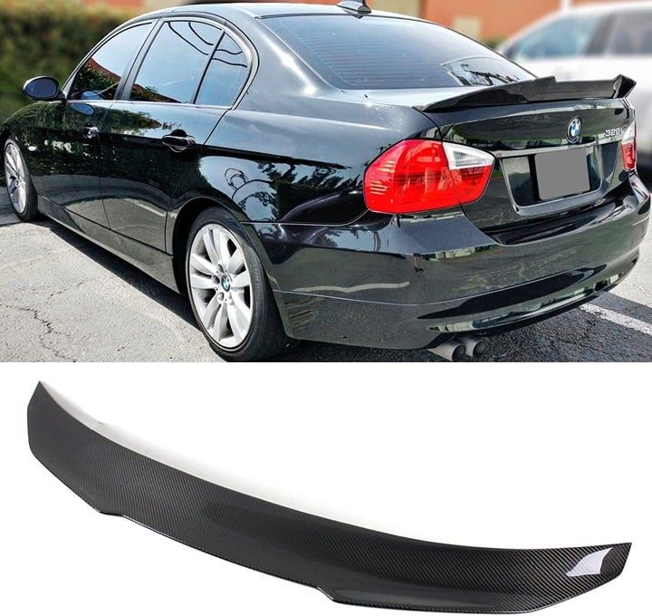 2005-2012 For BMW 3 Series E90 PSM Style Rear Spoiler PG Style Gloss Black Spoil