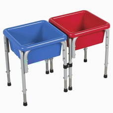 Adjustable Activity Play Table Center w/ Lids, Sand and Water, Toys ECR4Kids-ELR