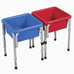Adjustable Activity Play Table Center w/ Lids, Sand and Water, Toys ECR4Kids-ELR