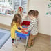 Adjustable Activity Play Table Center w/ Lids, Sand and Water, Toys ECR4Kids-ELR