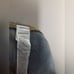 Spanx Jeans Wide Flare Leg High Rise Asymmetrical Fray Hem Dark Wash Sz 2x