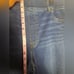 Spanx Jeans Wide Flare Leg High Rise Asymmetrical Fray Hem Dark Wash Sz 2x