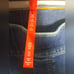 Spanx Jeans Wide Flare Leg High Rise Asymmetrical Fray Hem Dark Wash Sz 2x