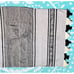 Vintage Woven Wool Native American Mexico Thick Rug 79 x43 Tricolor EUC!