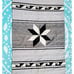 Vintage Woven Wool Native American Mexico Thick Rug 79 x43 Tricolor EUC!