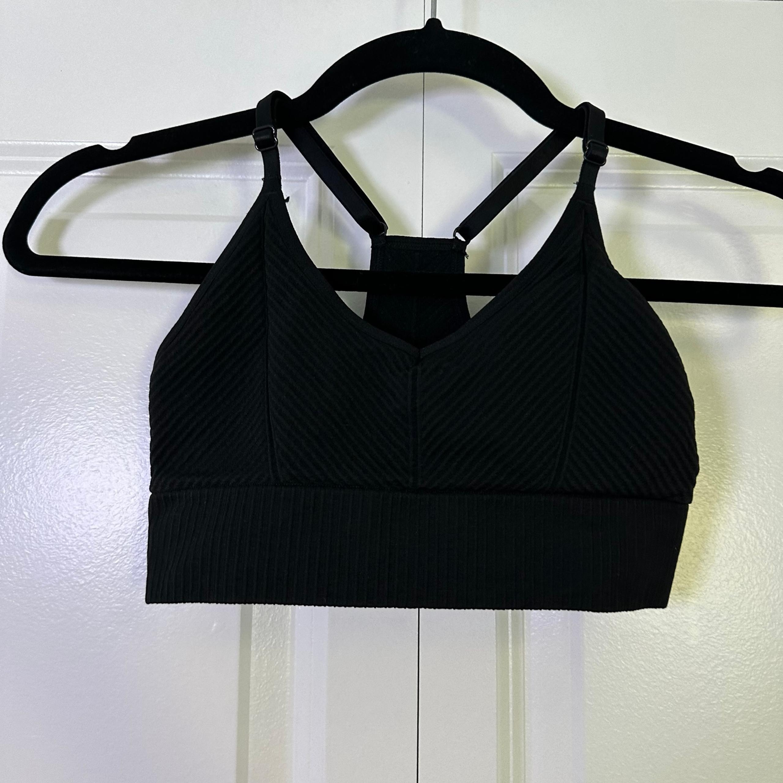 Victoria’s Secret Pink Active Black Sports Bra XS