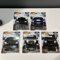 Fast and furious hotwheel set