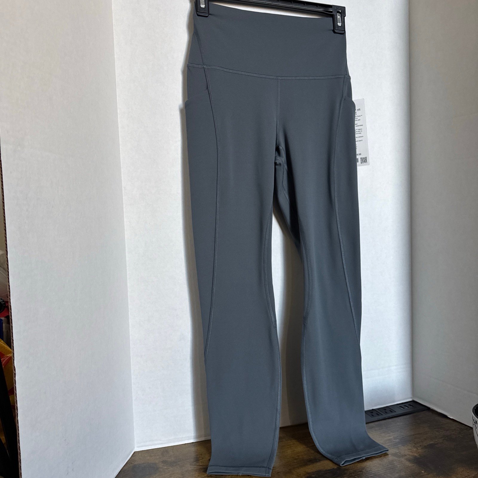 Lululemon Align Pant Pant 25” Pockets Size 6 Oil Blue NWT
