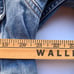 Eddie Bauer Mens Jean Jacket Size Small Denim Winter Vintage Distressed Trucker