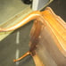 VTG 80'S SOLID WOOD COFFEE TABLE, STAINED OAK, GREAT DIY PROJECT