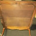 VTG 80'S SOLID WOOD COFFEE TABLE, STAINED OAK, GREAT DIY PROJECT