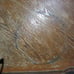 VTG 80'S SOLID WOOD COFFEE TABLE, STAINED OAK, GREAT DIY PROJECT