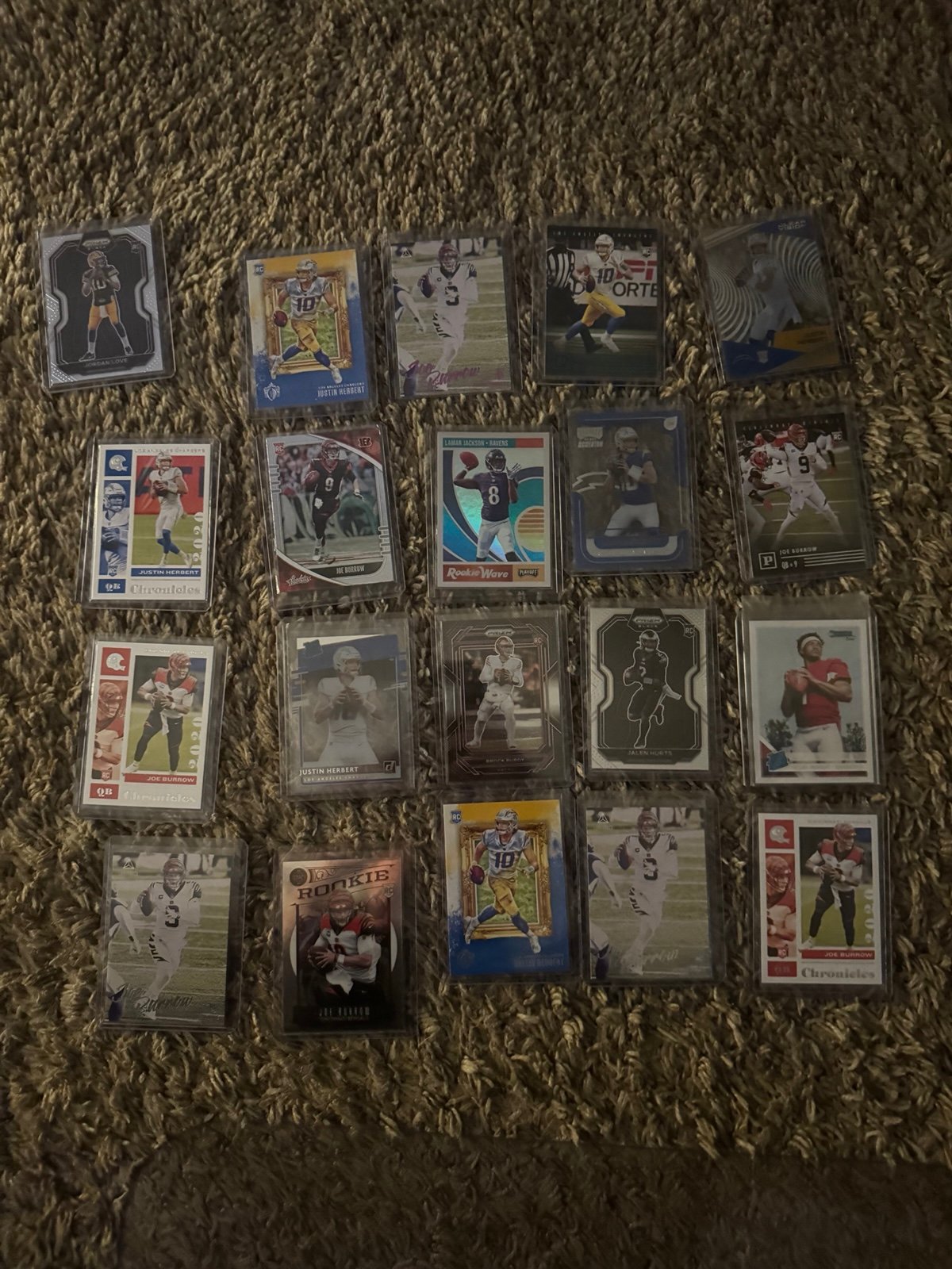 Football quater back rookie lot