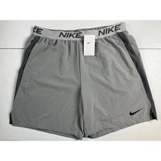 Nike Dri-FIT Flex 8 Training Shorts Gray Mens Size 2XL XXL DM6613-068 48