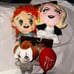 Halloween horror characters dog toys fetch for pets