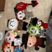 Halloween horror characters dog toys fetch for pets
