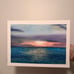 Sunset oil painting
