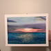 Sunset oil painting
