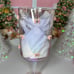 Pink Bow Iridescent Wine Glasses Set of 2