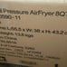 200. New Emeril Pressure Airfryer 8 quarts Deluze