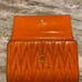 MIU MIU MATELASSE Bifold wallet