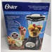 Oster 16 Speed Blender Glass Jar Black Metallic 6864 Dishwasher Safe 450 watt