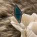 VINTAGE - Native Turquoise & Sterling Ring