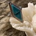 VINTAGE - Native Turquoise & Sterling Ring