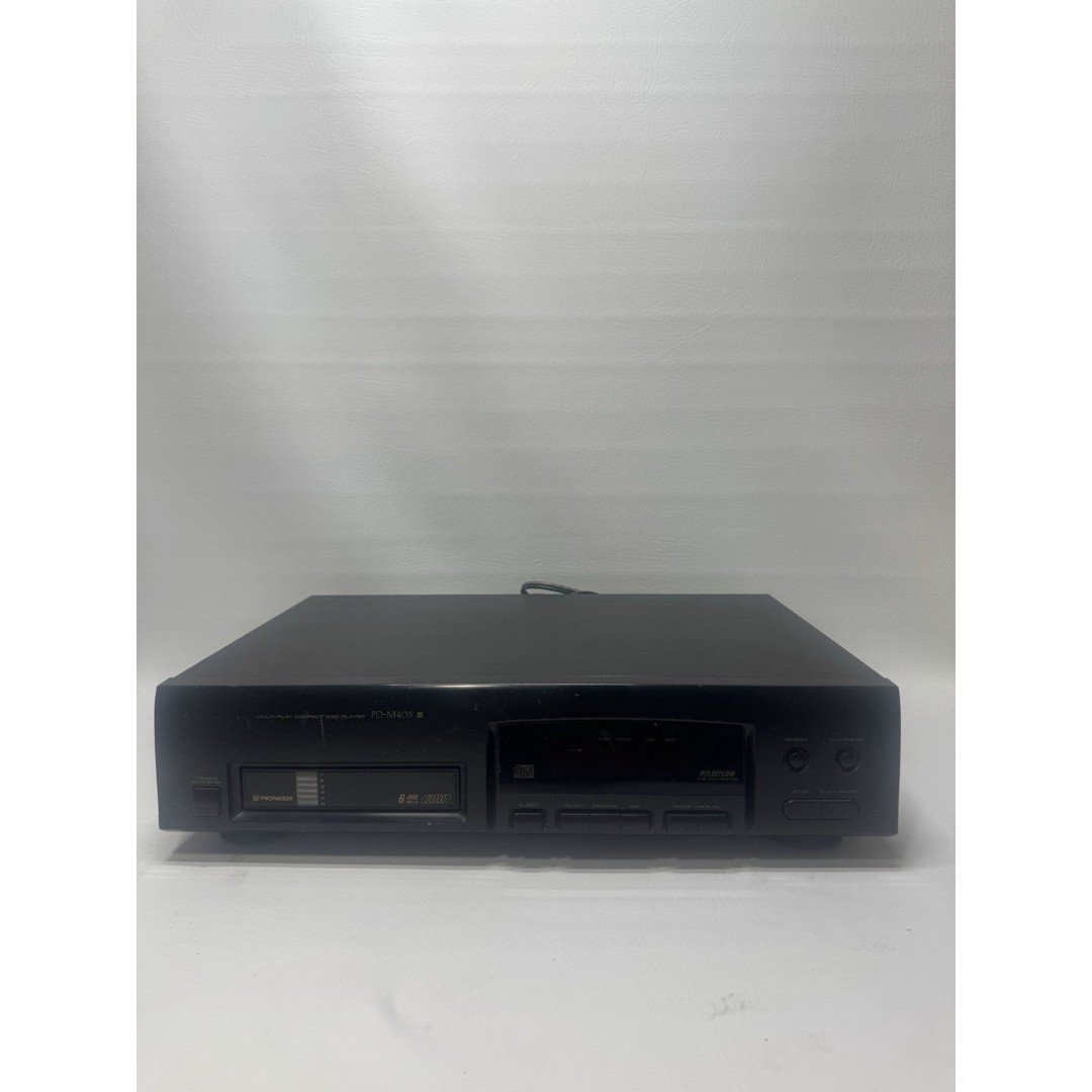 Pioneer PD-M403 6 CD Player With Cartridge No Remote Tested Works Great