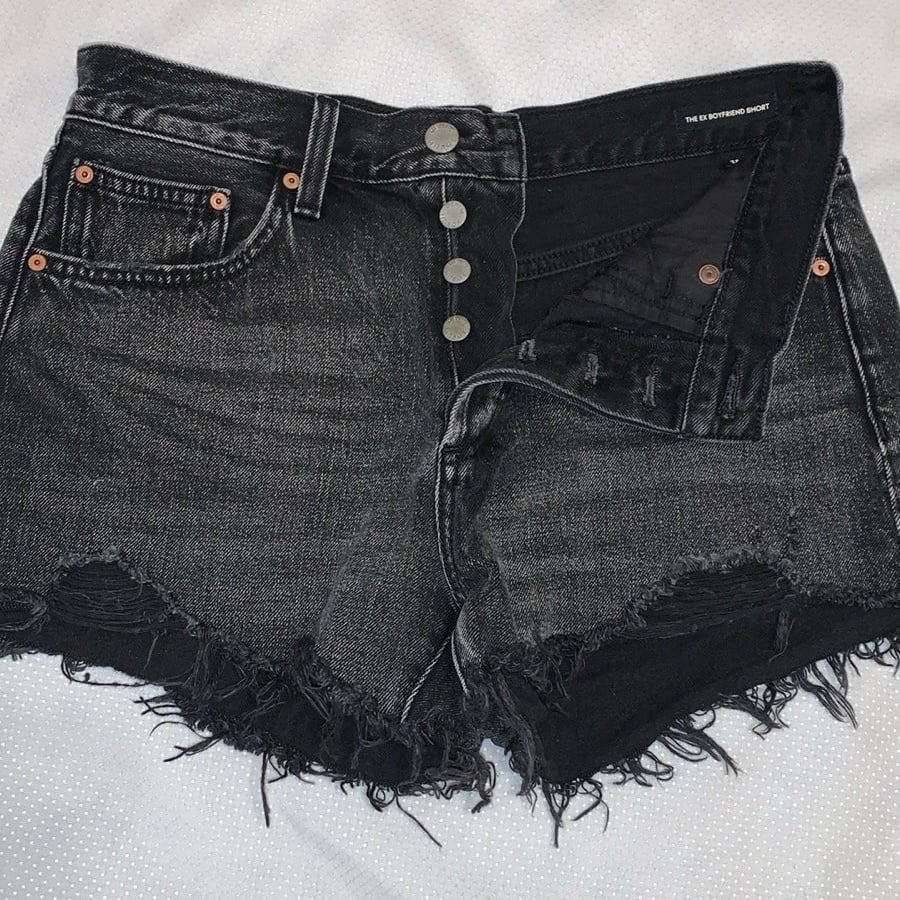 Denim Forum Denim Shorts Size 25 - The Ex Boyfriend Short