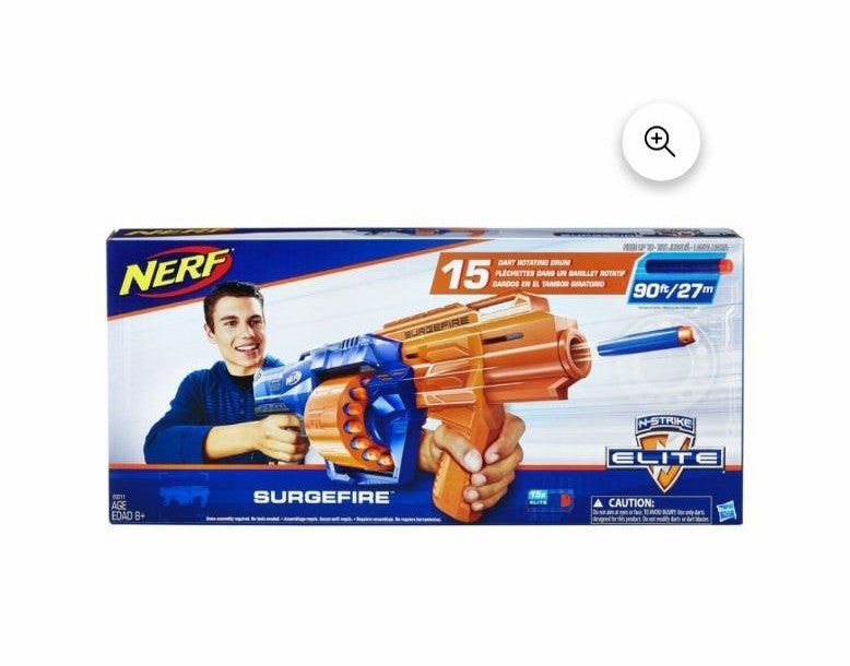 Nerf N Strike Elite Surgefire 15 Dart Rotating Drum Blaster
