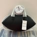 NWT Coach Lip Crossbody Bag Top Handle Glovetanned Leather Brass / Black CU856