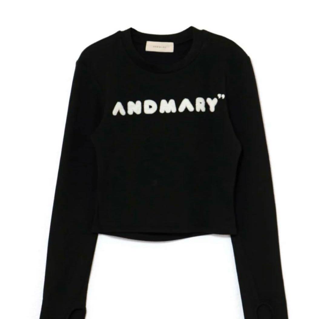 ANDMARY】Mary logo tops