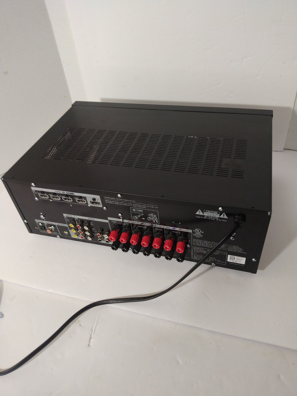 Sony Black 7.2 Ch. 4K Home Theater A/V Receiver STRDH770