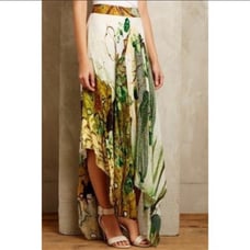 Geisha designa tiered skirt
