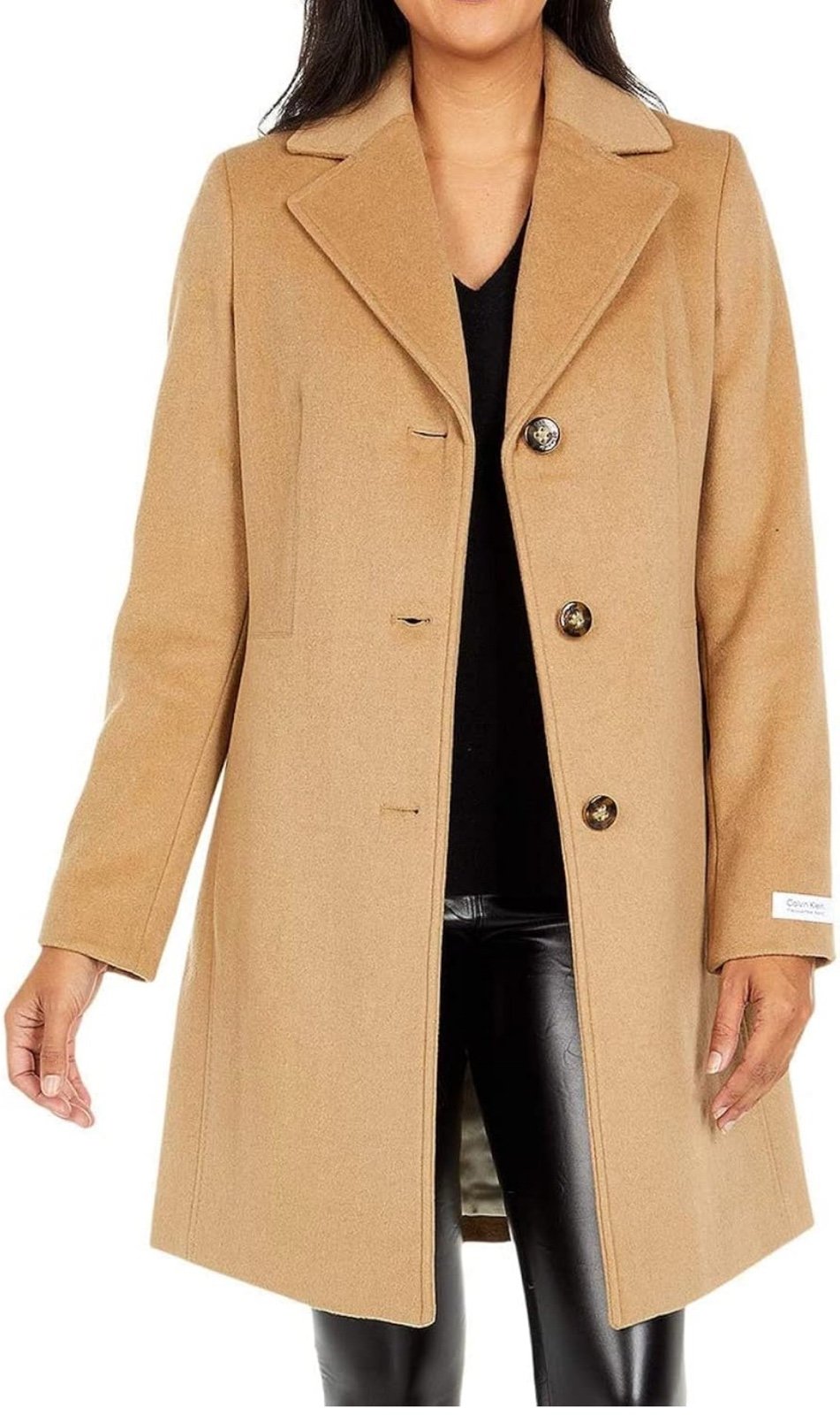 Wool blends coat