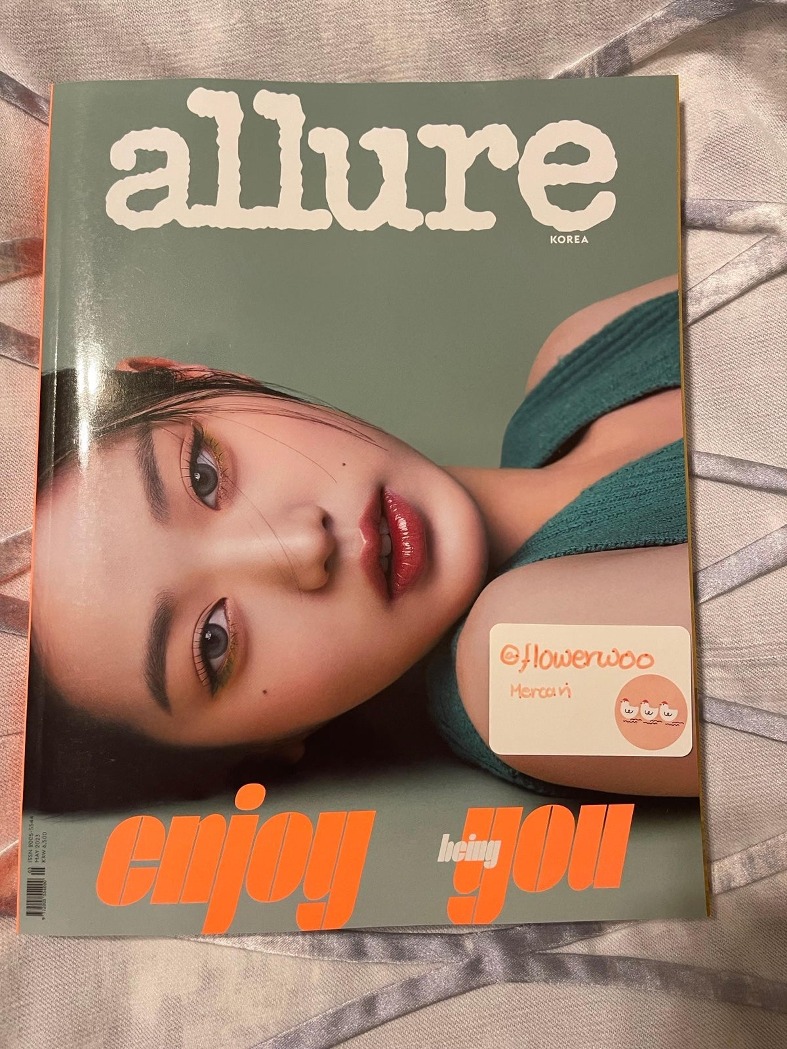 Allure Wonyoung Cover with DK and Scoups Photoshoot - Magazine