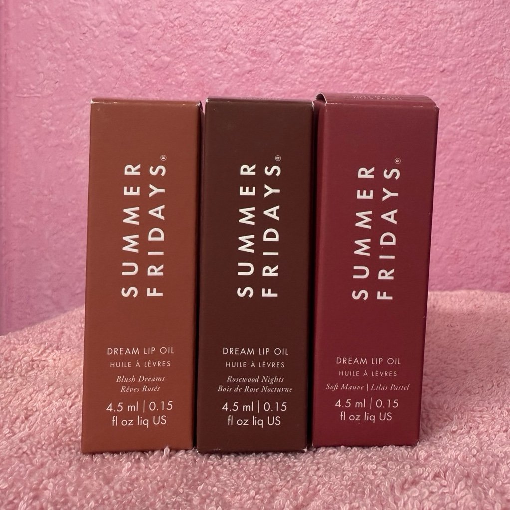 3 summer fridays dream lip oil
