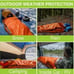 Emergency Survival Camping Auto Fire Gas Mask first aid tent bug out bag lot set
