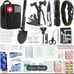 Emergency Survival Camping Auto Fire Gas Mask first aid tent bug out bag lot set