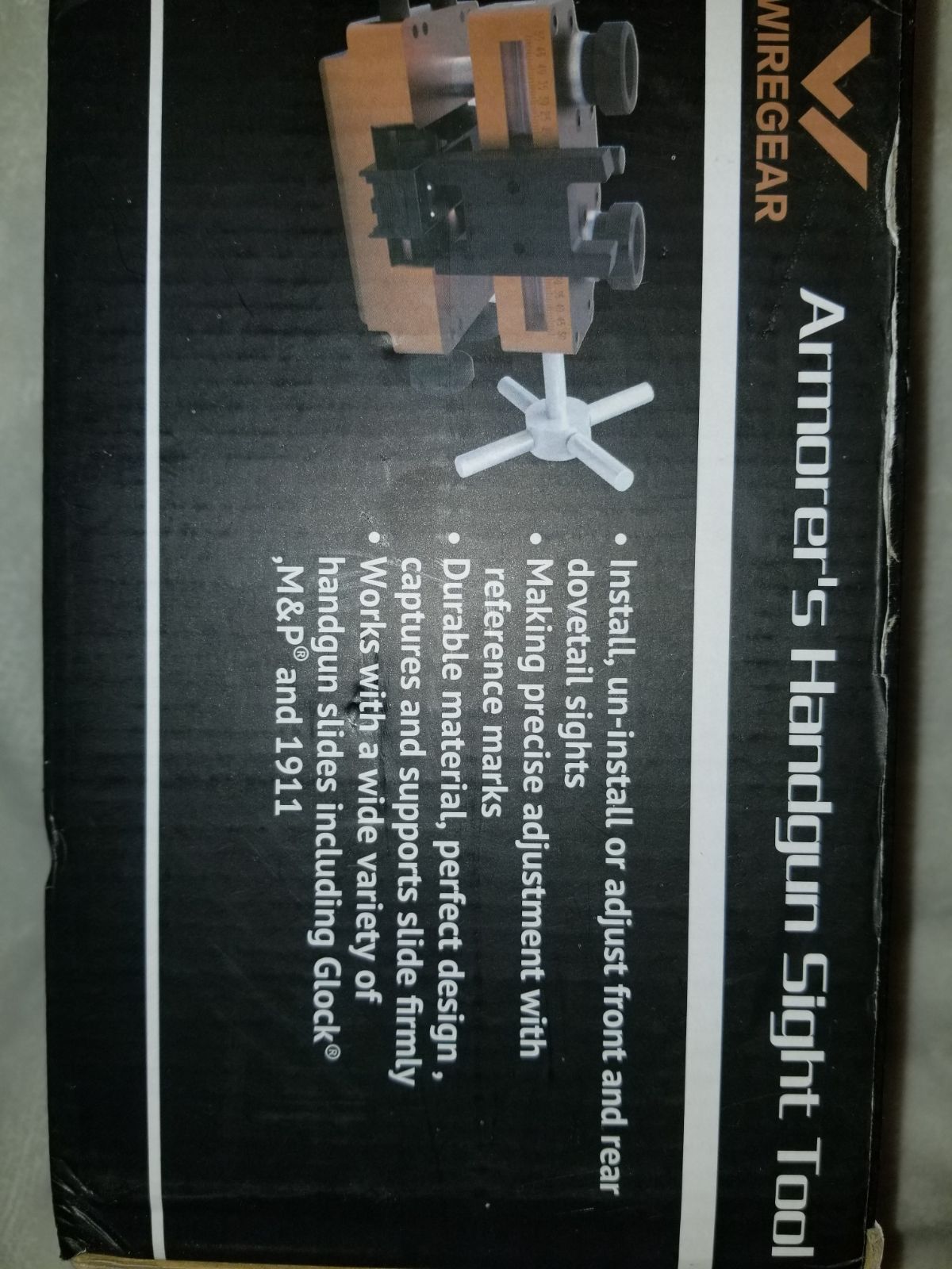 Gun sight tool
