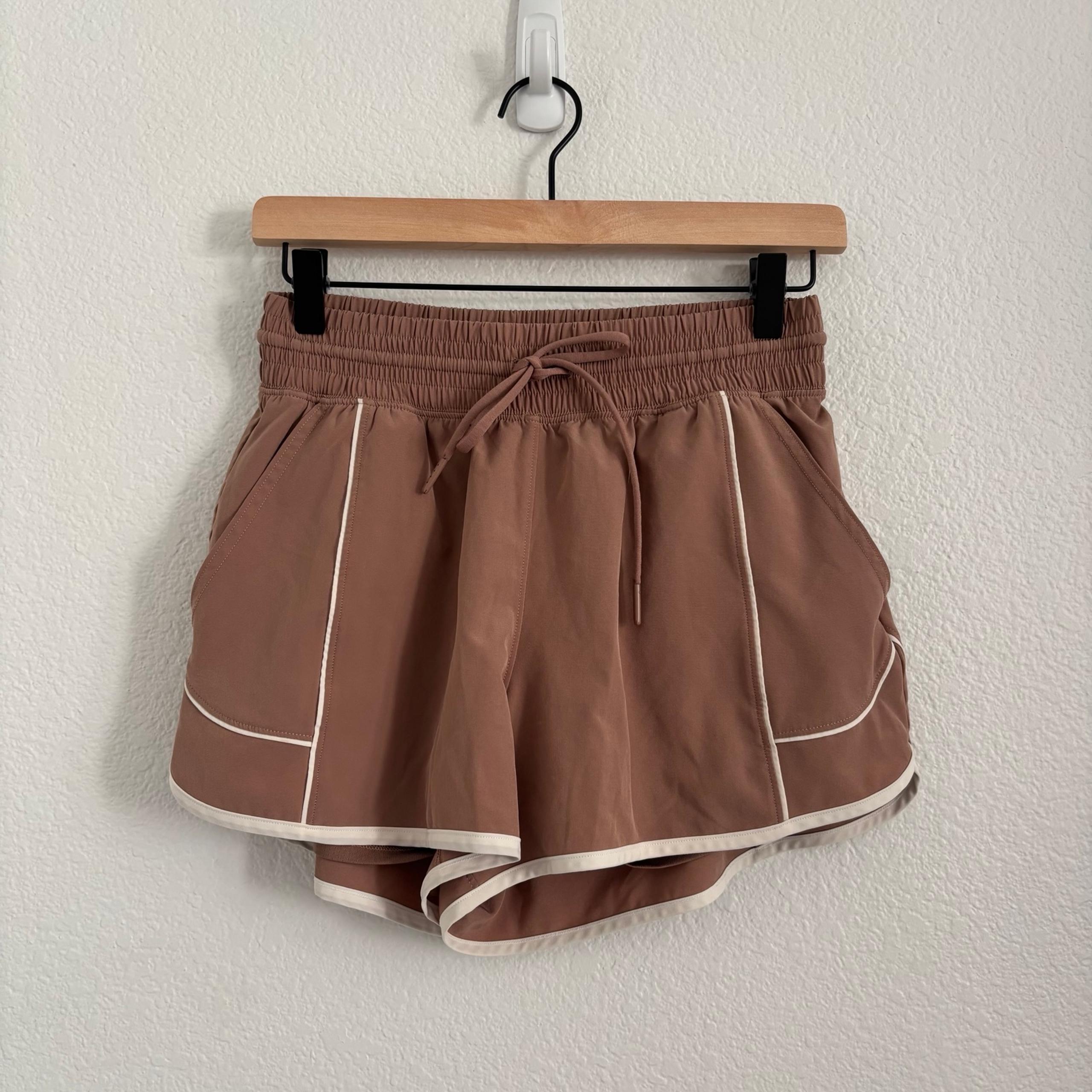 YPB Size Small Brown Lined Athletic Shorts - Abercrombie & Fitch