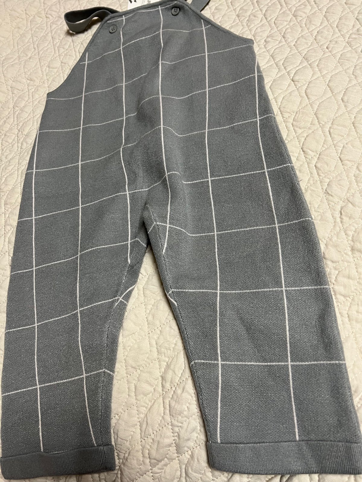 zara new overalls sz 2-3y