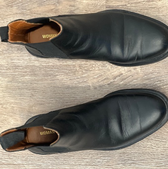 Common Projects Black Chelsea Boots Boots