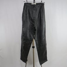 Evan Davies Black Leather Pants