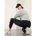 Athleta 14 black Brooklyn Ankle Pants casual comfort lounge straight leg crop