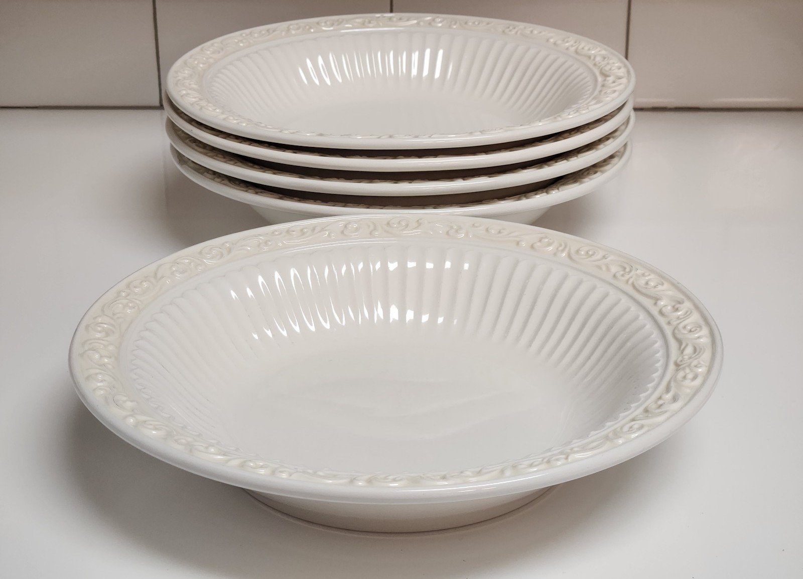 Lenox Butler's Pantry Set of 5 Pasta/Soup Bowls