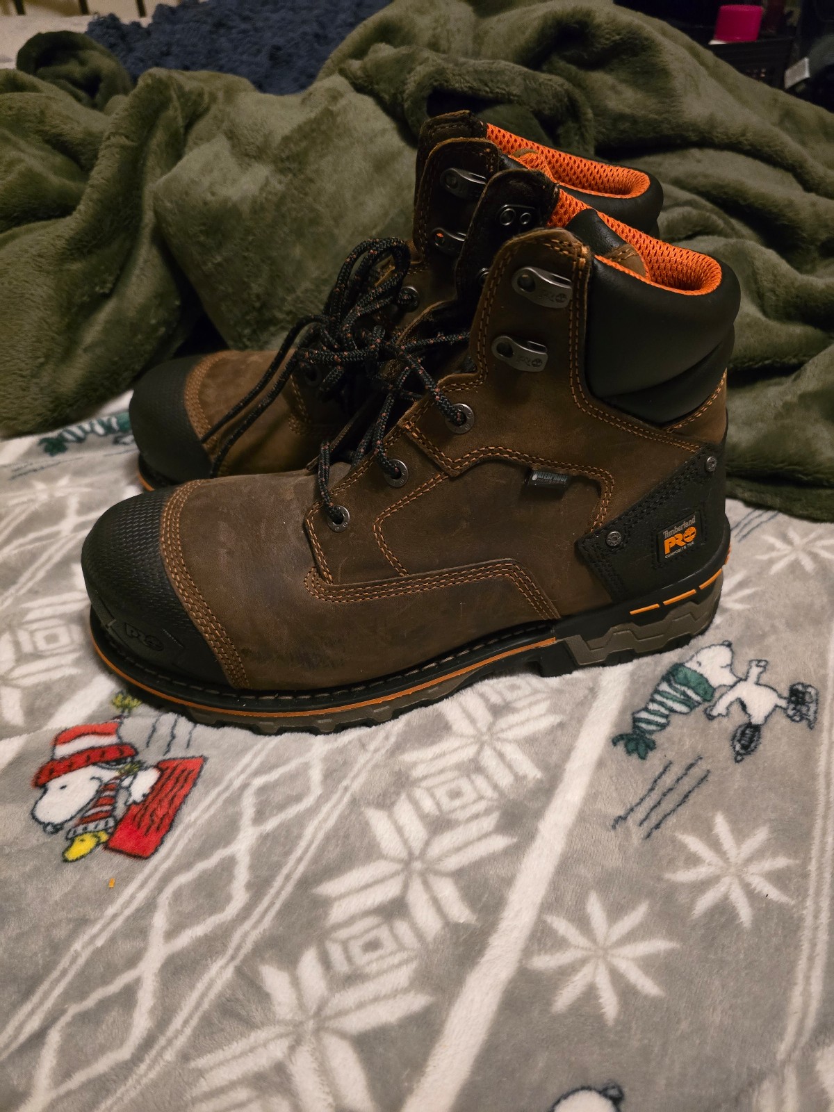 Timberland PRO Men's Boondock 6 Inch Composite Safety Toe Waterproof Industrial