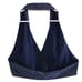 Danielle Bernstein by WeWoreWhat Bella Pinstripe Vest Blue XXL NEW